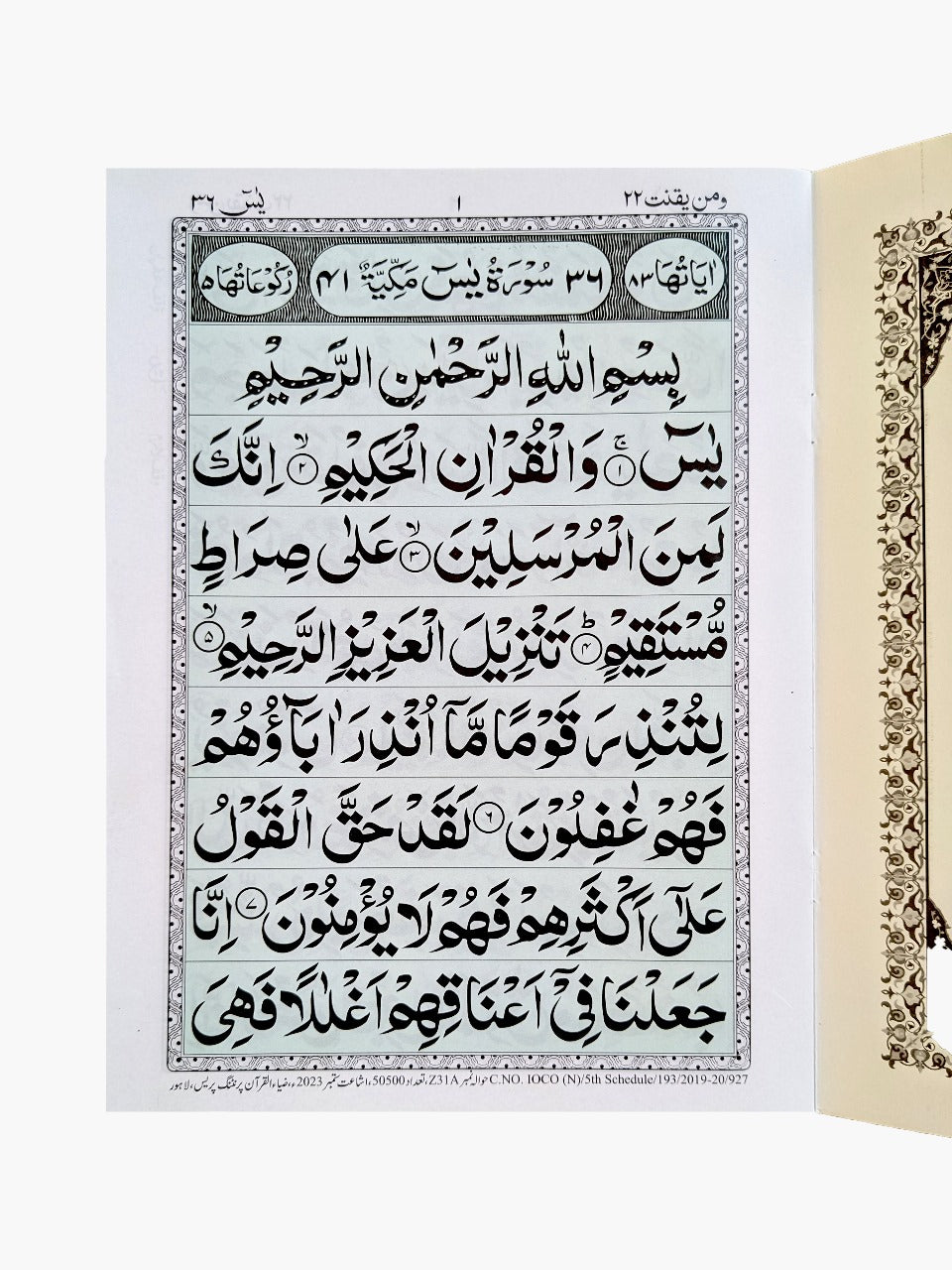 Surah Yaseen without Translation - QURAN MARKAZ