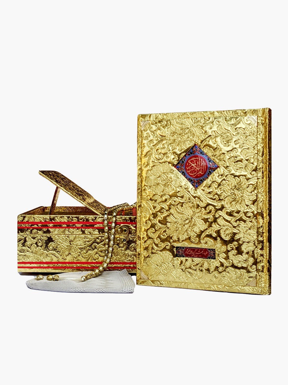 Premium Golden Quran Gift Set - QURAN MARKAZ