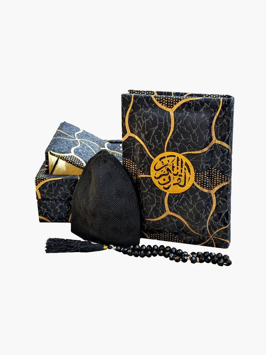 Elegant Black Quran Gift Set - QURAN MARKAZ